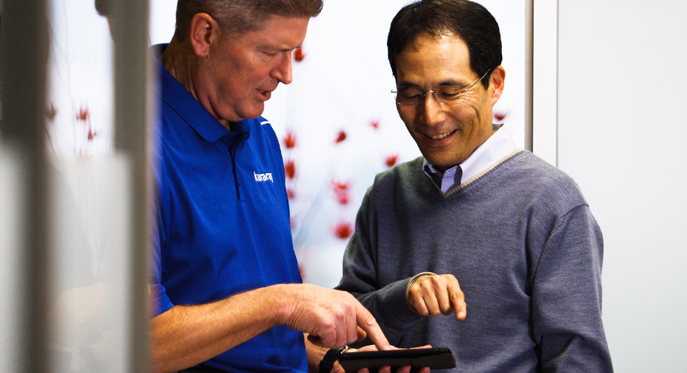 Kuraray America Employees Interacting