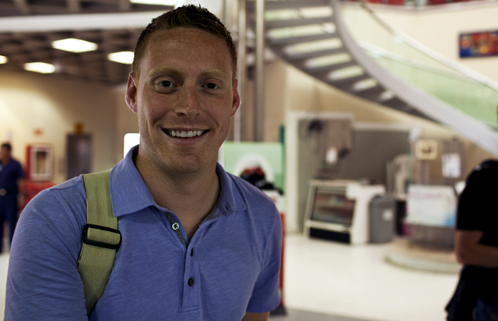 Matt at Airport
