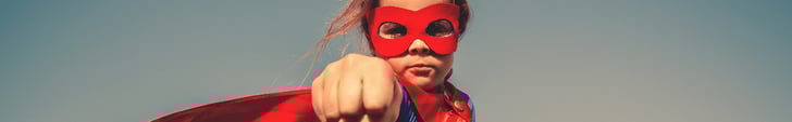 Young Kid in Superhero Outfit Punching at the Camera Crushing It Young Kid in Superhero Outfit Punching at the Camera Crushing It