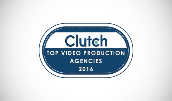 Clutch Review Top Video Production Company 2016 Award Logo