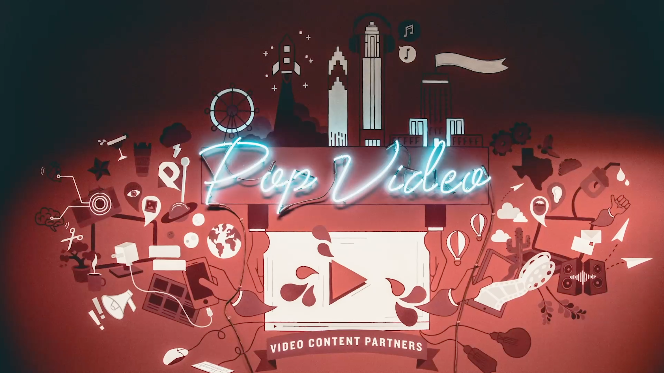 Pop Video Mural